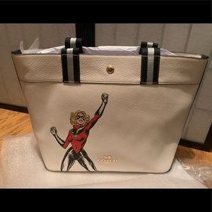 Coach Captain Marvel Tote